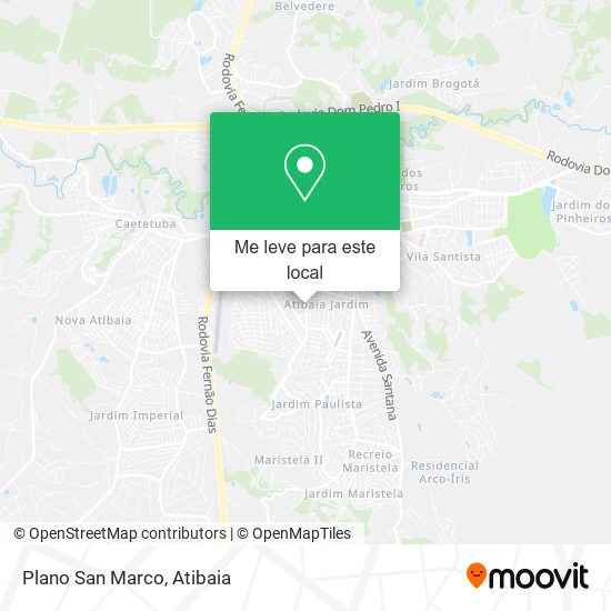 Plano San Marco mapa