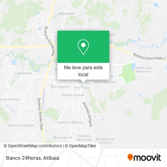Banco 24horas mapa