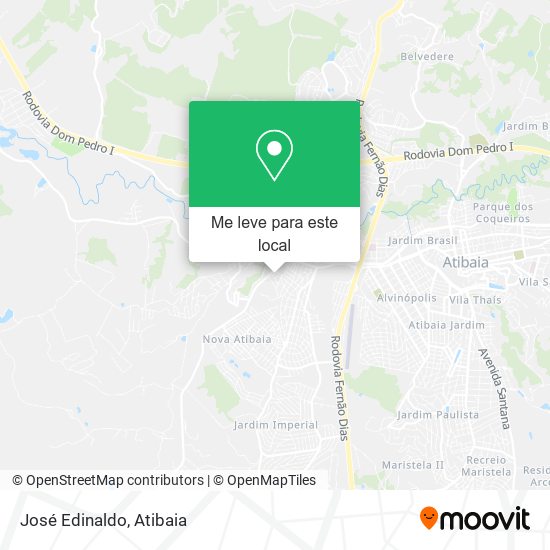 José Edinaldo mapa