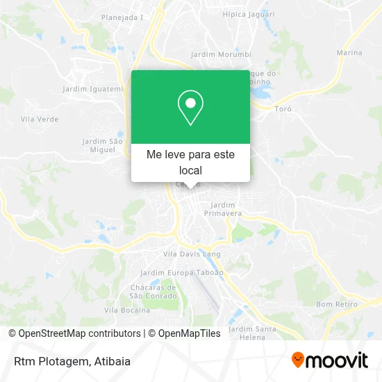 Rtm Plotagem mapa