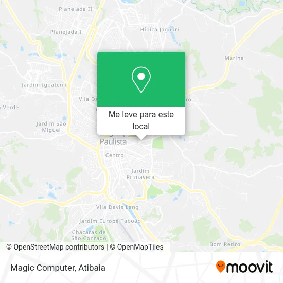 Magic Computer mapa