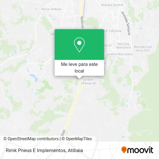 Rimk Pneus E Implementos mapa