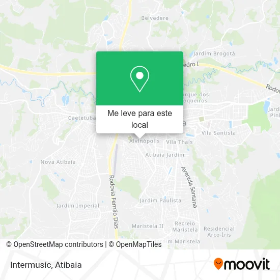 Intermusic mapa