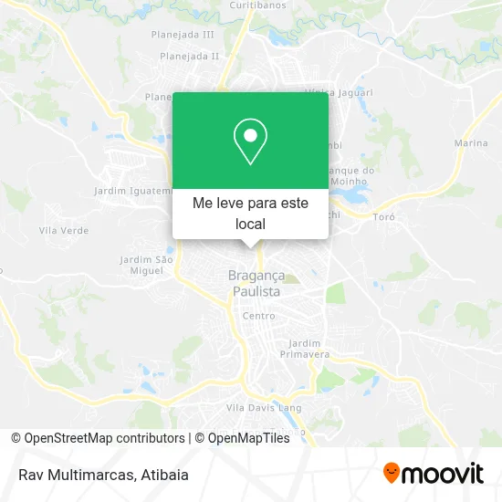 Rav Multimarcas mapa
