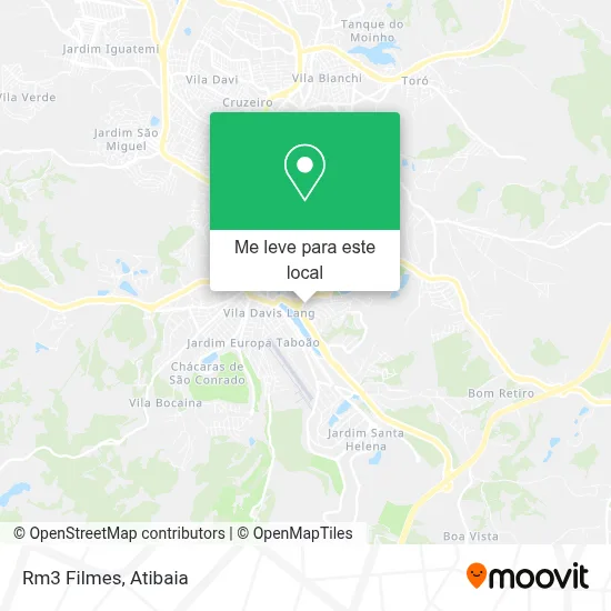 Rm3 Filmes mapa