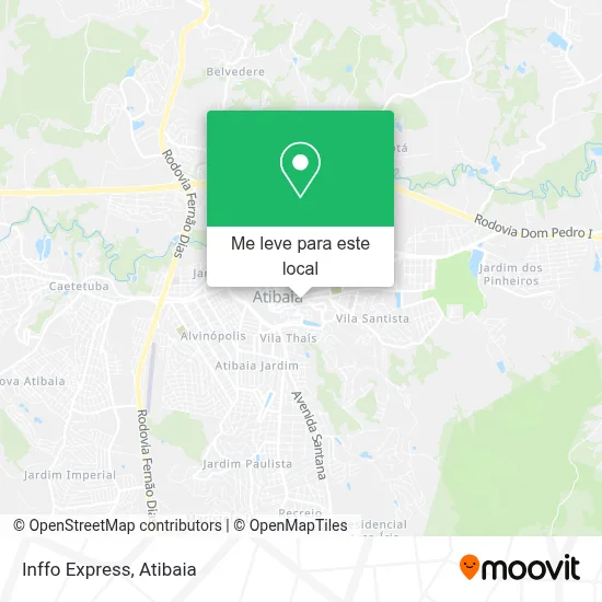 Inffo Express mapa