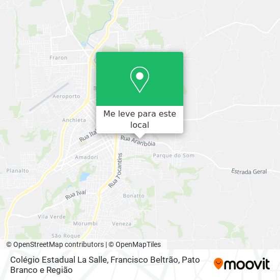 Colégio Estadual La Salle mapa