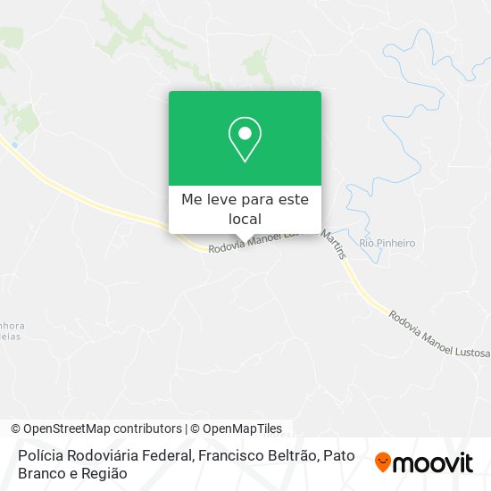 Polícia Rodoviária Federal mapa