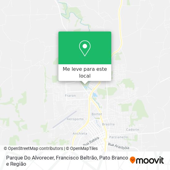 Parque Do Alvorecer mapa