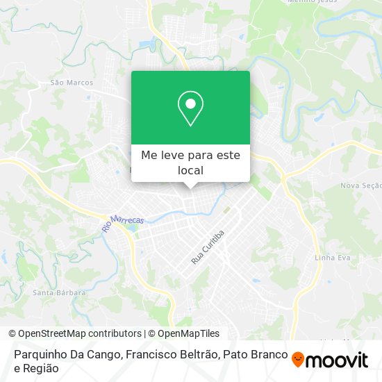 Parquinho Da Cango mapa