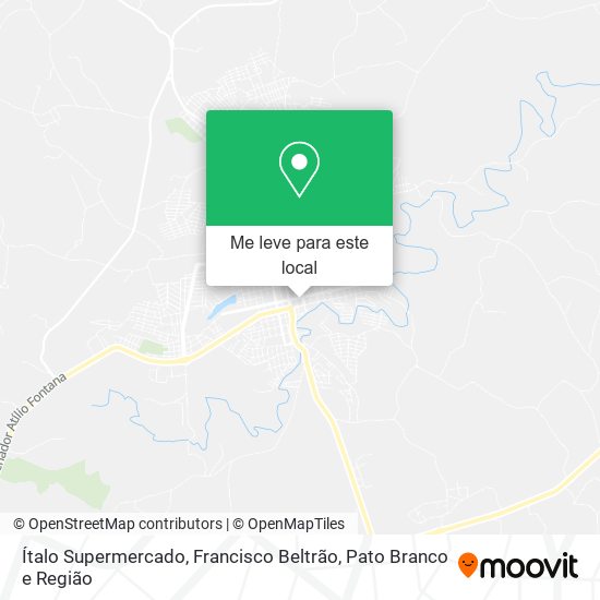 Ítalo Supermercado mapa