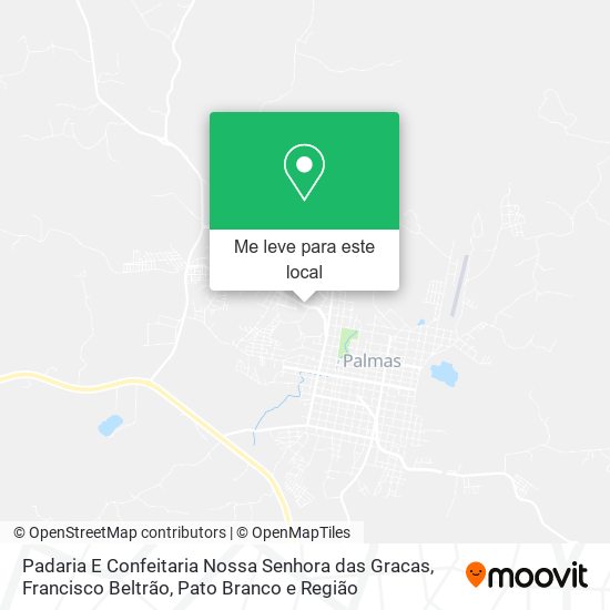 Padaria E Confeitaria Nossa Senhora das Gracas mapa
