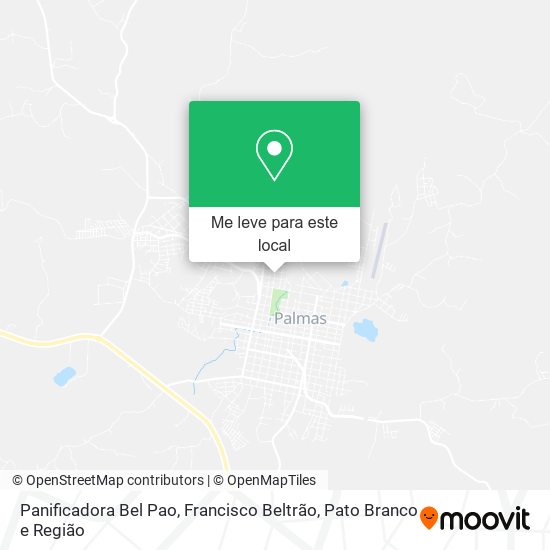Panificadora Bel Pao mapa