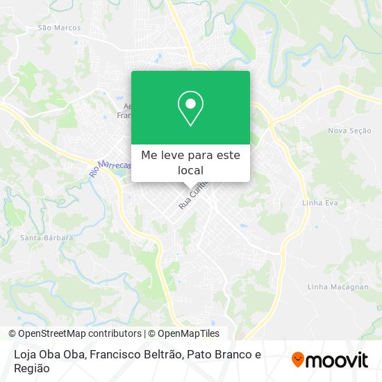 Loja Oba Oba mapa