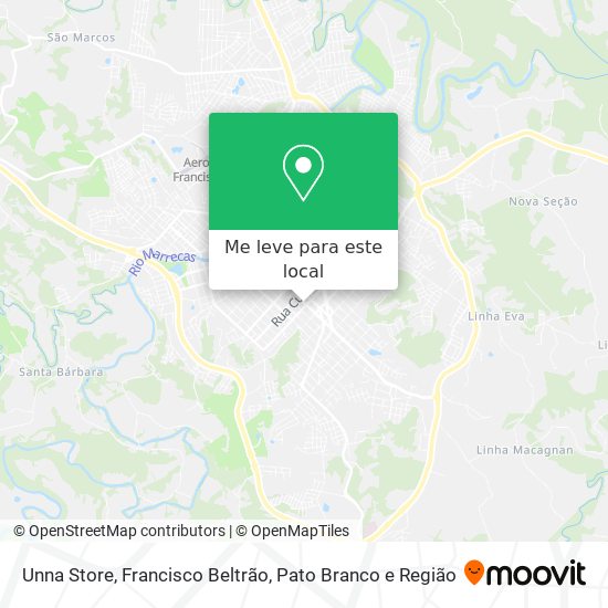 Unna Store mapa