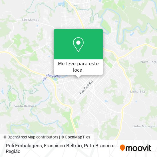Poli Embalagens mapa