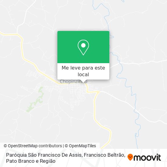 Paróquia São Francisco De Assis mapa