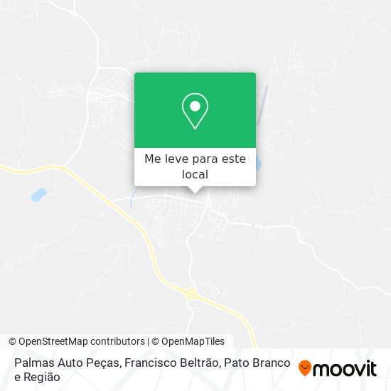 Palmas Auto Peças mapa