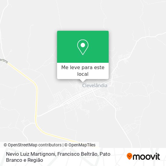 Nevio Luiz Martignoni mapa