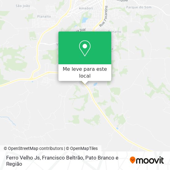 Ferro Velho Js mapa