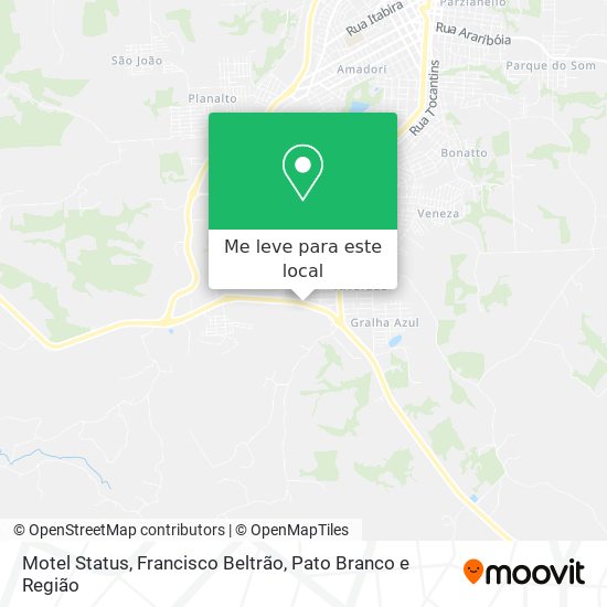 Motel Status mapa