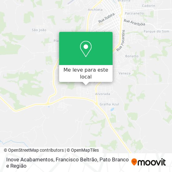 Inove Acabamentos mapa