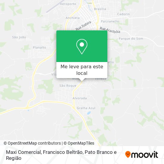 Maxi Comercial mapa