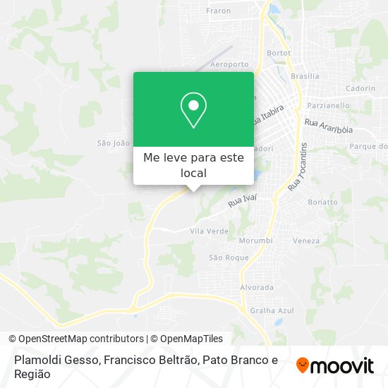 Plamoldi Gesso mapa