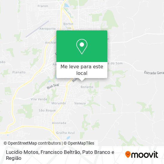Lucídio Motos mapa