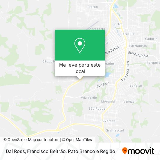 Dal Ross mapa