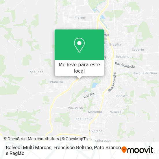 Balvedi Multi Marcas mapa