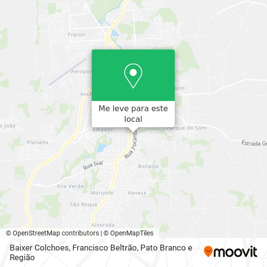 Baixer Colchoes mapa
