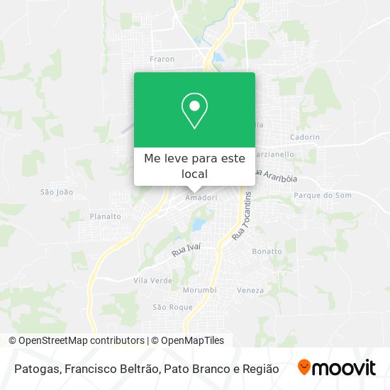 Patogas mapa