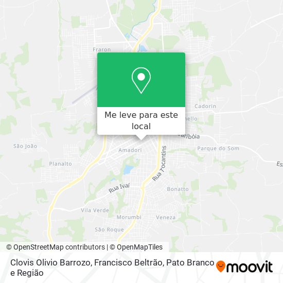Clovis Olivio Barrozo mapa