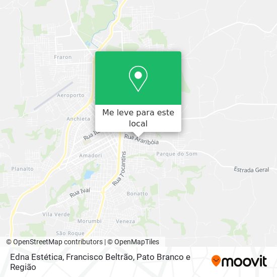 Edna Estética mapa