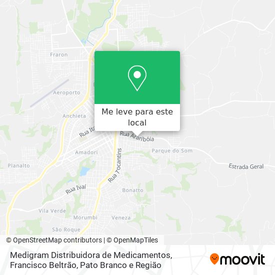 Medigram Distribuidora de Medicamentos mapa
