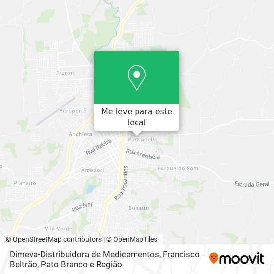 Dimeva-Distribuidora de Medicamentos mapa