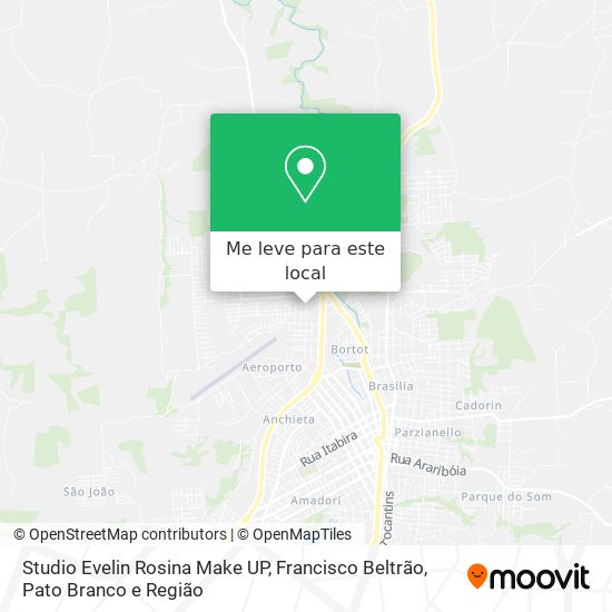 Studio Evelin Rosina Make UP mapa