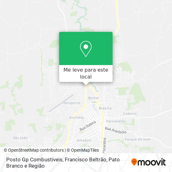 Posto Gp Combustíveis mapa