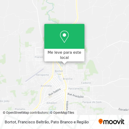 Bortot mapa
