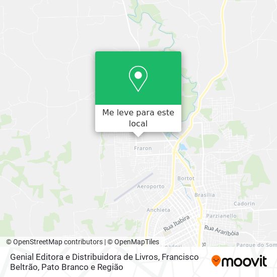 Genial Editora e Distribuidora de Livros mapa