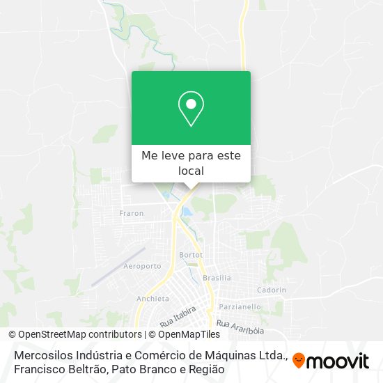 Mercosilos Indústria e Comércio de Máquinas Ltda. mapa