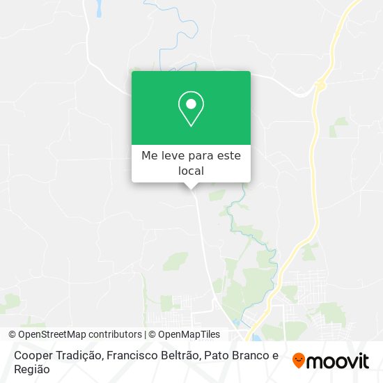 Cooper Tradição mapa