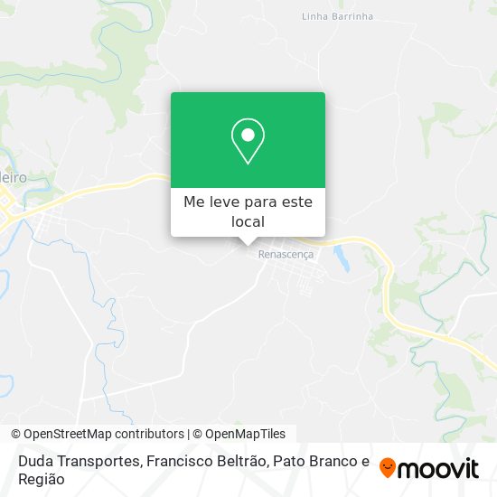 Duda Transportes mapa