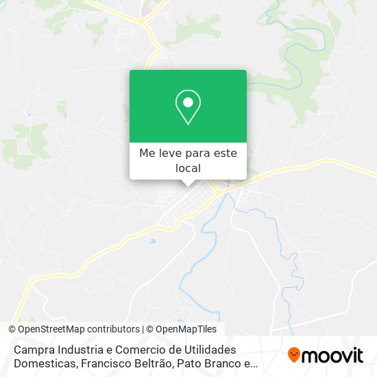 Campra Industria e Comercio de Utilidades Domesticas mapa