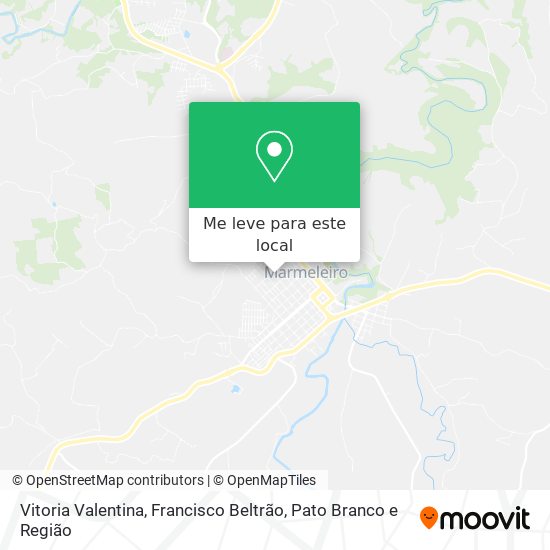 Vitoria Valentina mapa