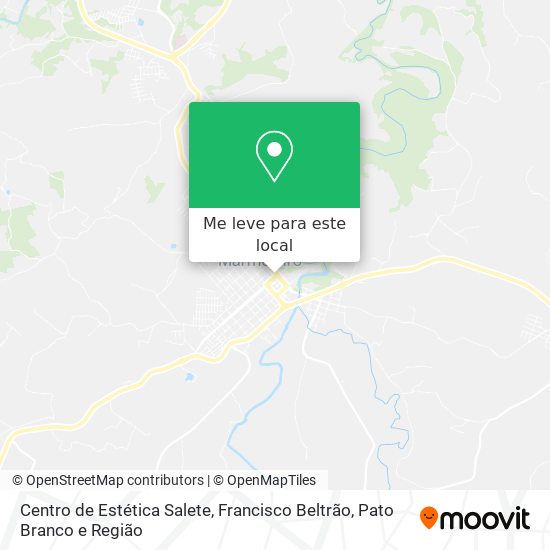 Centro de Estética Salete mapa