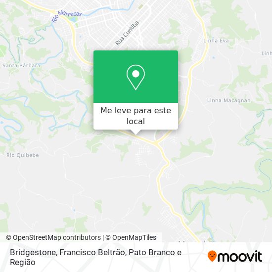 Bridgestone mapa