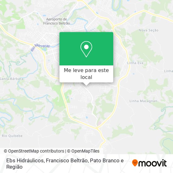 Ebs Hidráulicos mapa