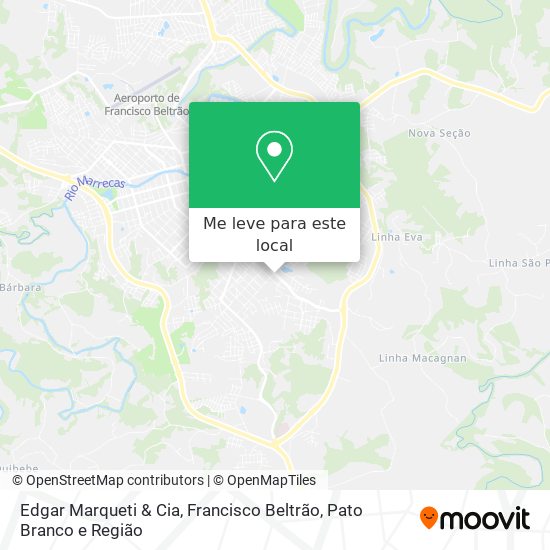 Edgar Marqueti & Cia mapa